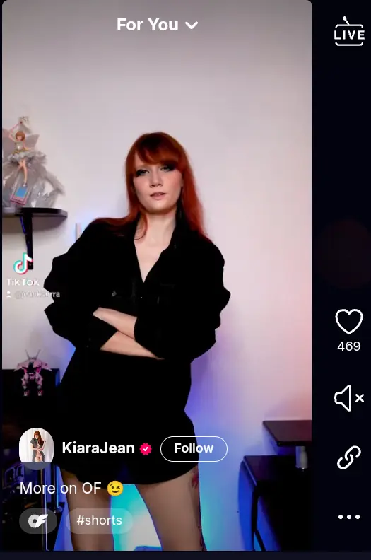 mia love on Tiktok 18+