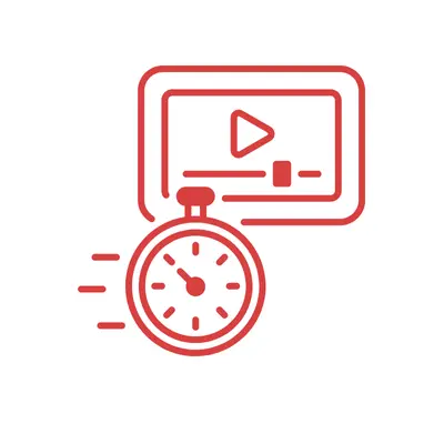 Video speed editing option