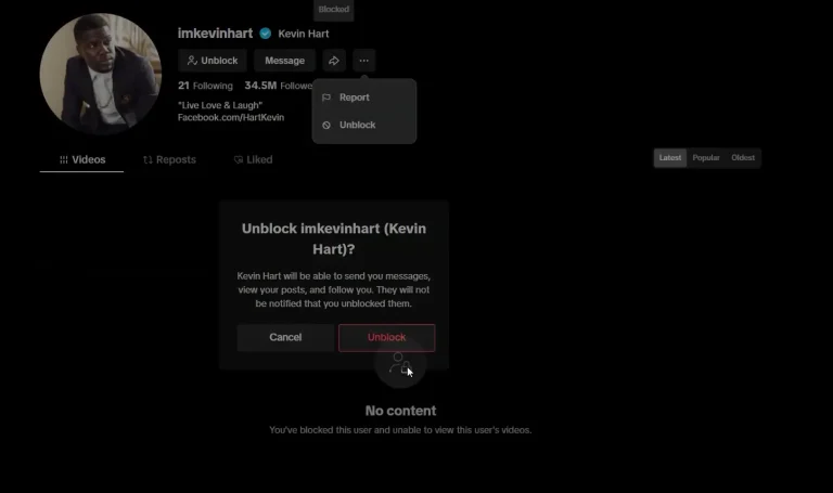 How to Block Someone on TikTok