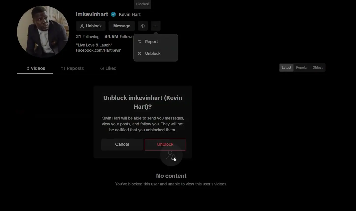 How to Block Someone on TikTok